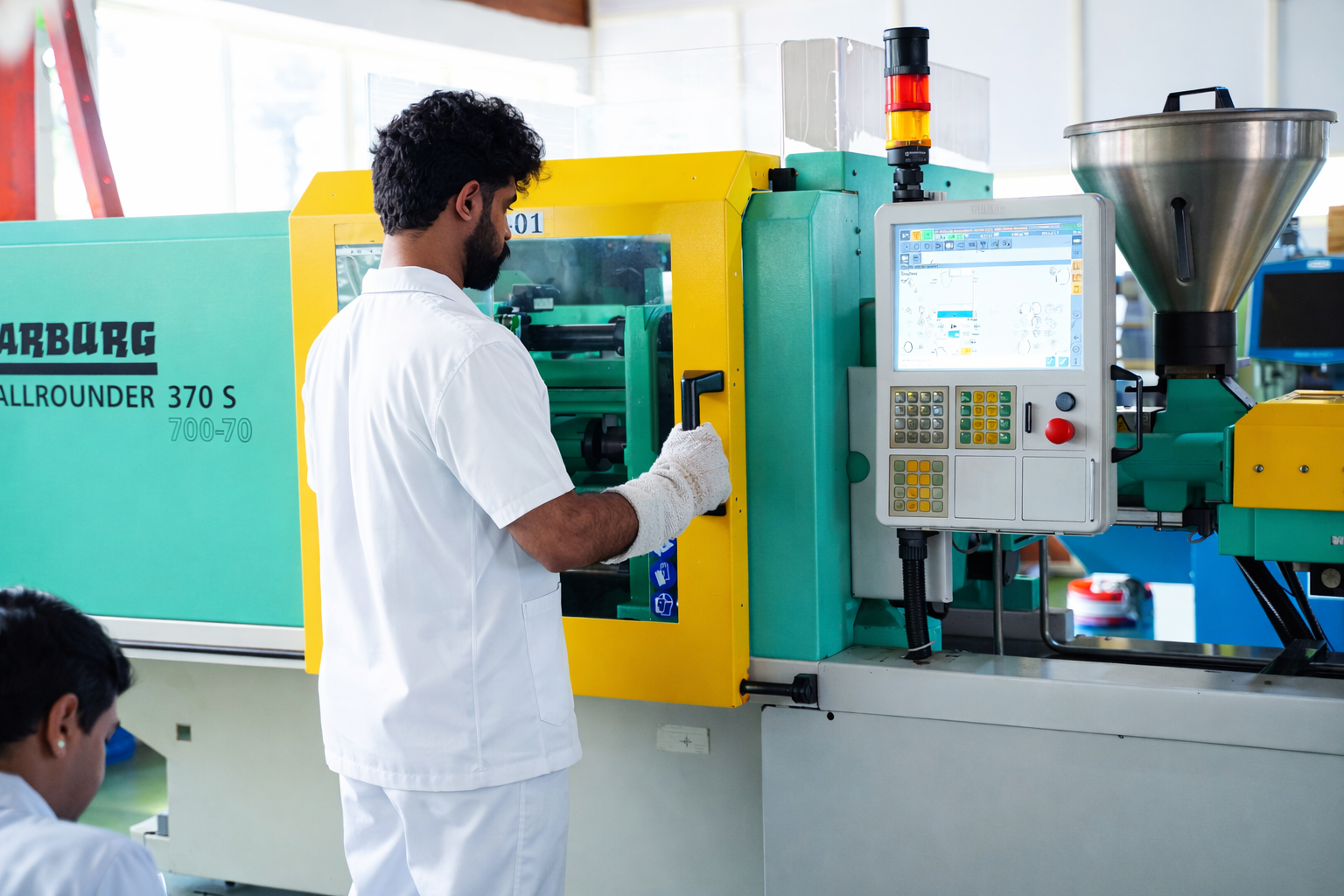 image of product detail (for a manufacturing plant)